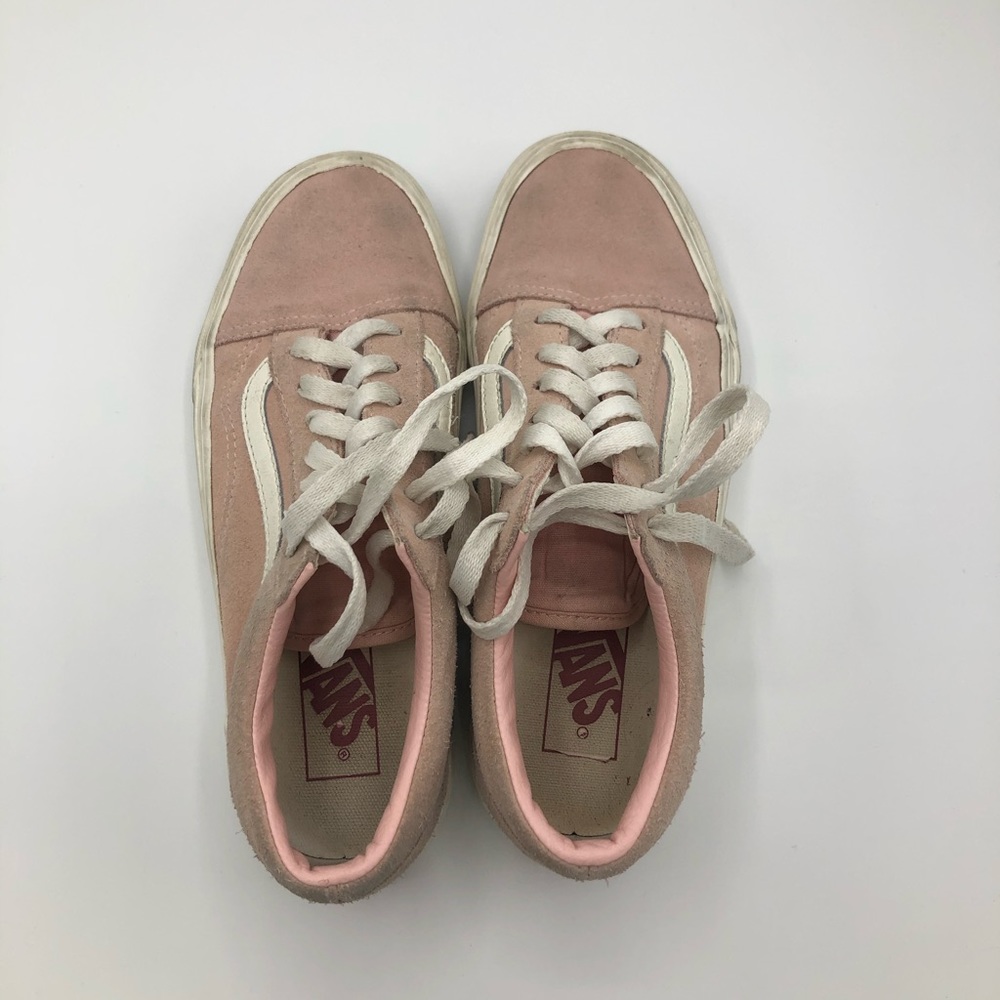 Pink old skool vans